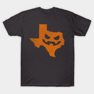 Texas Home State Pumpkin Halloween T-Shirt